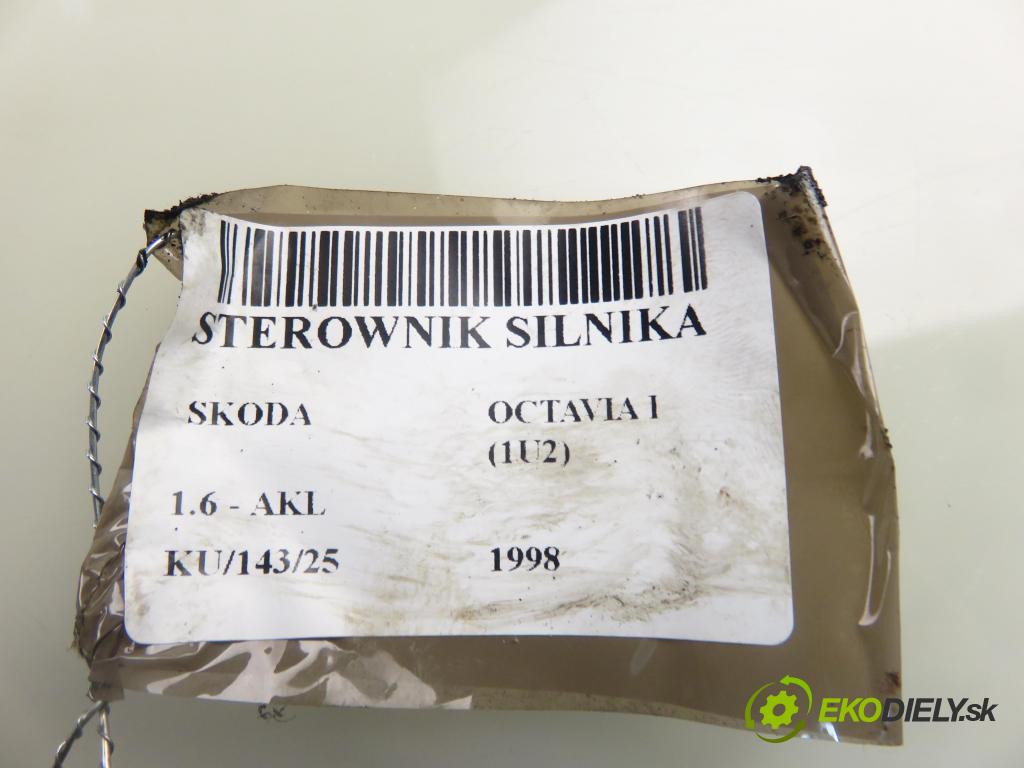 SKODA OCTAVIA I (1U2) LIFTBACK 1998 74,00 1.6 - AKL 1595,00 Riadiaca jednotka Motor 06A906019F ; 5WP432503