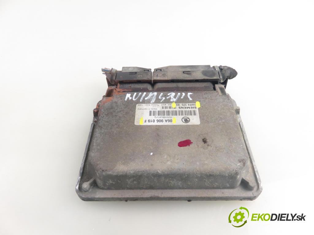 SKODA OCTAVIA I (1U2) LIFTBACK 1998 74,00 1.6 - AKL 1595,00 Riadiaca jednotka Motor 06A906019F ; 5WP432503