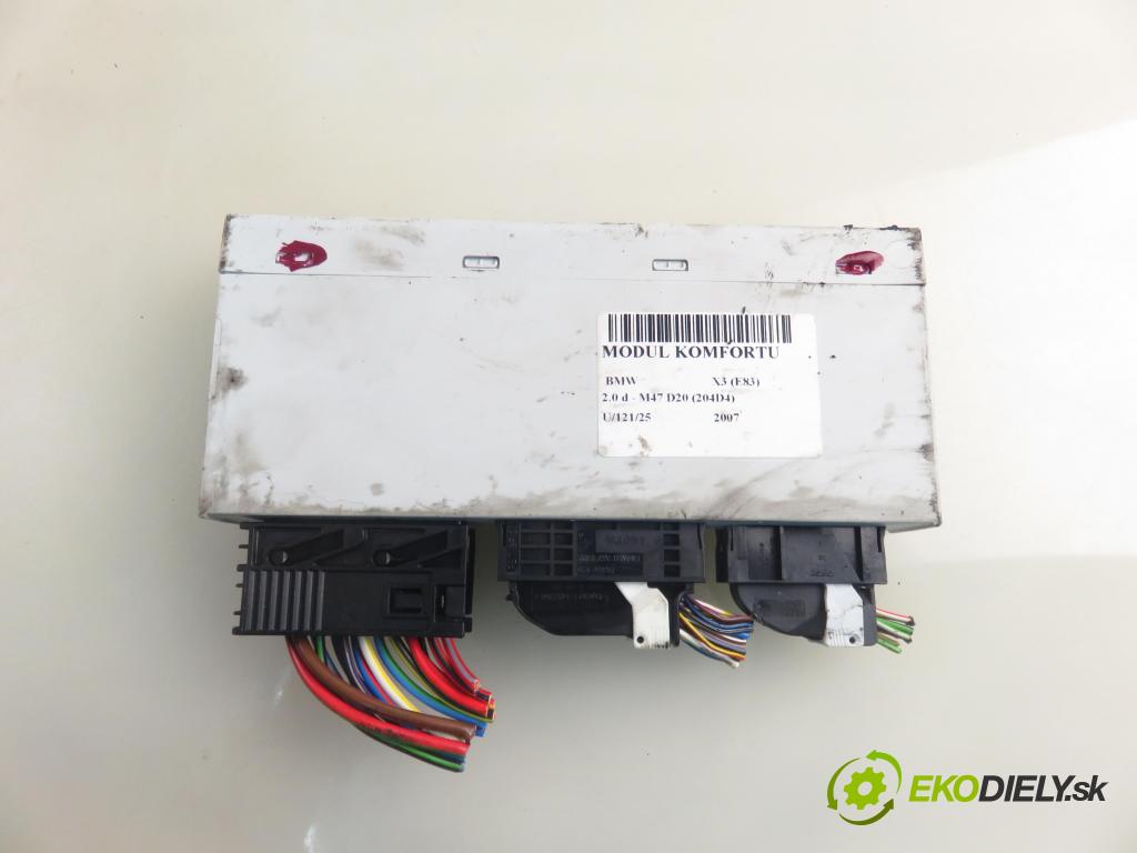 BMW X3 (E83) SUV 2007 110,00 2.0 d 150 - M47 D20 (204D4) 1995,00 MODUL komfortu 6963338