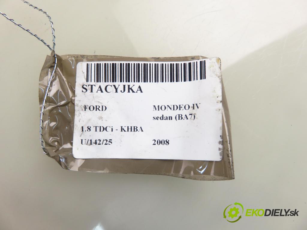 FORD MONDEO IV sedan (BA7) SEDAN 2008 92,00 1.8 TDCi - KHBA 1753,00 spinačka 98AB11572BG (Spínacia skrinka)