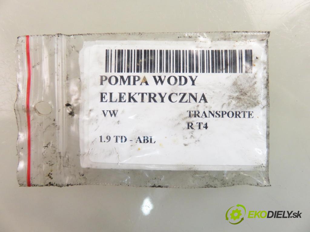 VW TRANSPORTER IV Skrzynia (70XA) FURGON 1998 50,00 1.9 TD 68 - ABL 1896,00 Pumpa vody elektrická