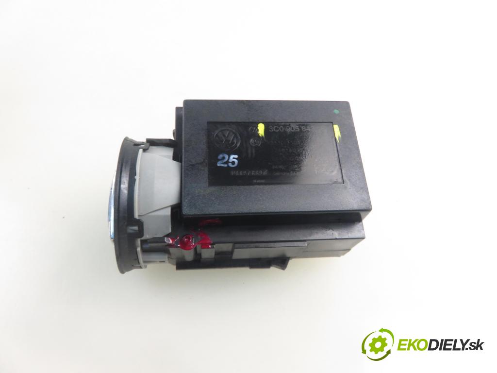 VW PASSAT B6 (3C2) SEDAN 2007 103,00 2.0 TDI - BMP 1968,00 spinačka 3C0905843Q (Spínacia skrinka)