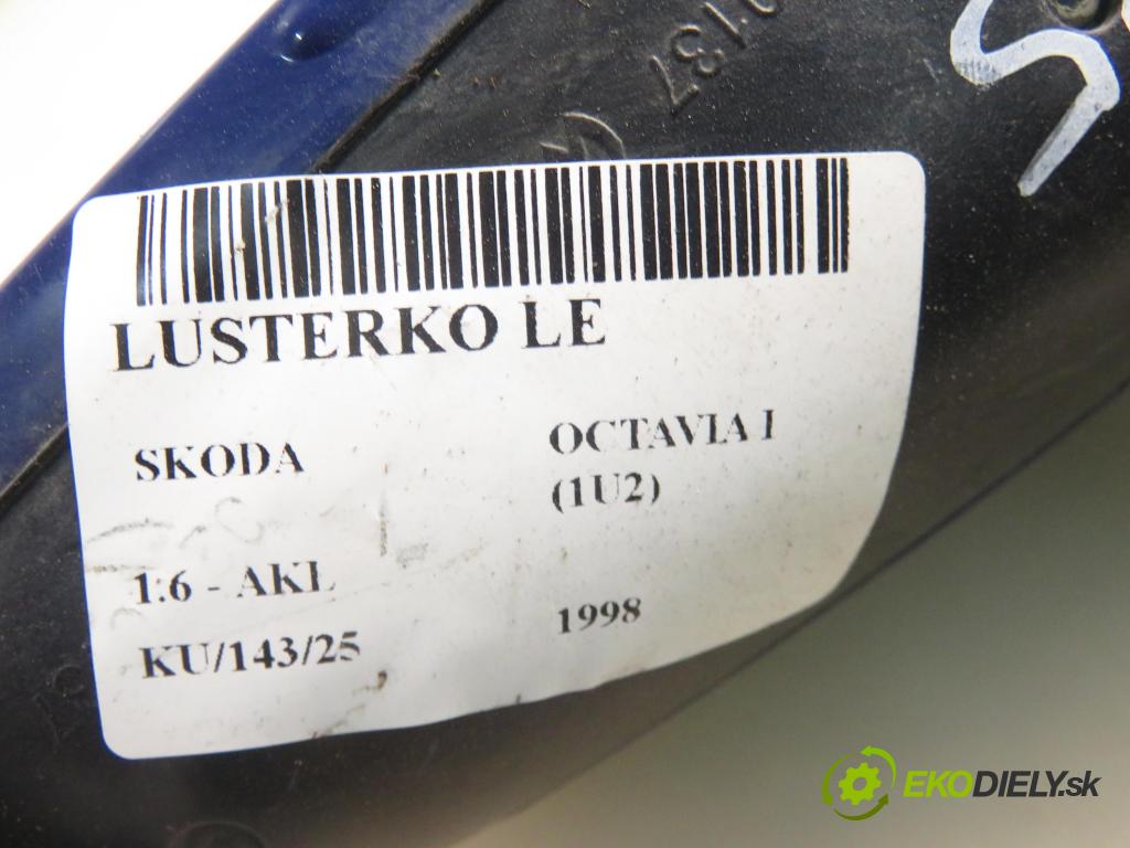 SKODA OCTAVIA I (1U2) LIFTBACK 1998 74,00 1.6 - AKL 1595,00 zpětné zrcátko LE 1U1857501CH
