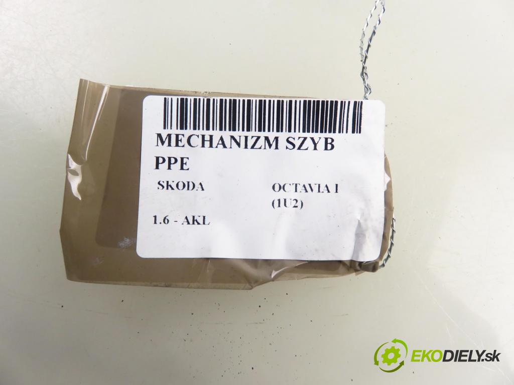 SKODA OCTAVIA I (1U2) LIFTBACK 1998 74,00 1.6 - AKL 1595,00 mechanismus oken PPE 1U1837402J