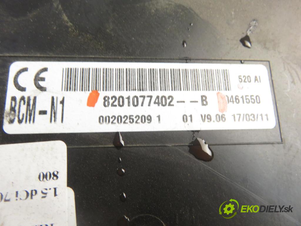RENAULT KANGOO Express II (FW0/1_) FURGON 2011 50,00 1.5 dCi 70 - K9K 800 1461,00 MODUL BSI 8201077402B