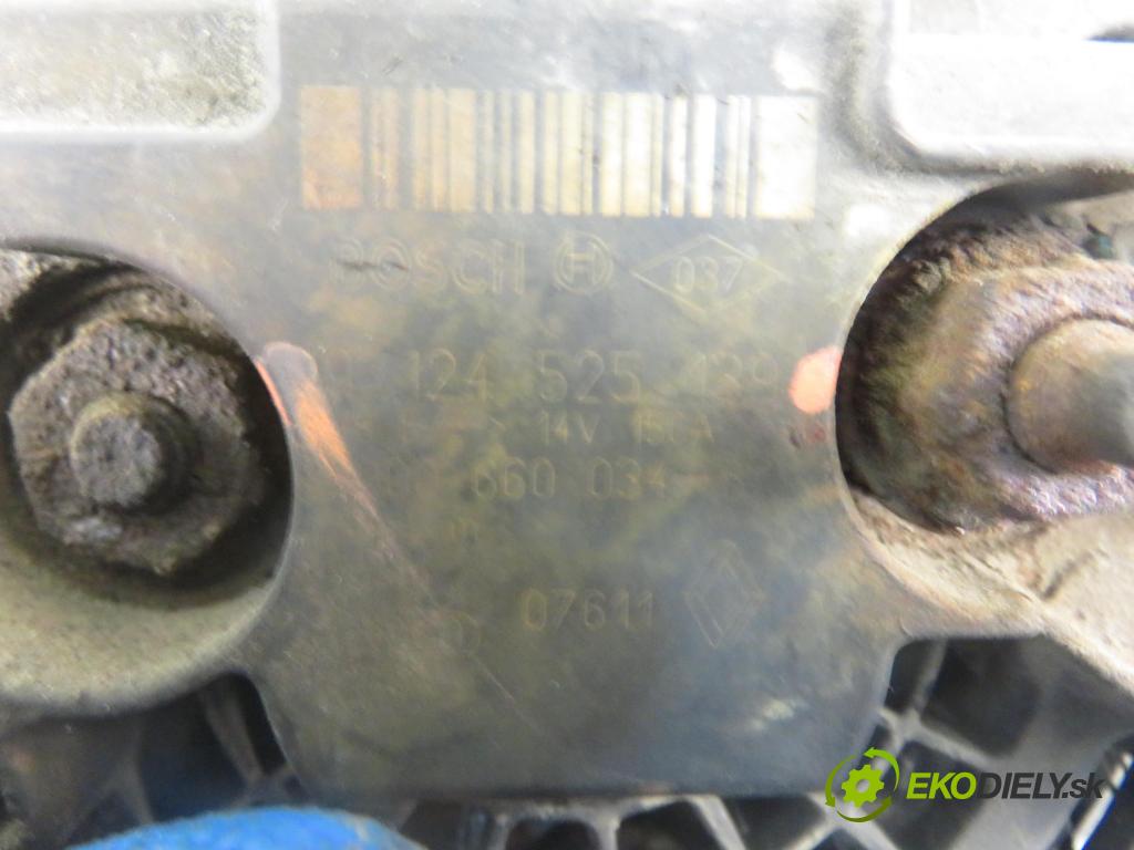 RENAULT KANGOO Express II (FW0/1_) FURGON 2011 50,00 1.5 dCi 70 - K9K 800 1461,00 Alternátor 0124525139 ; 8200660034 (Alternátor)