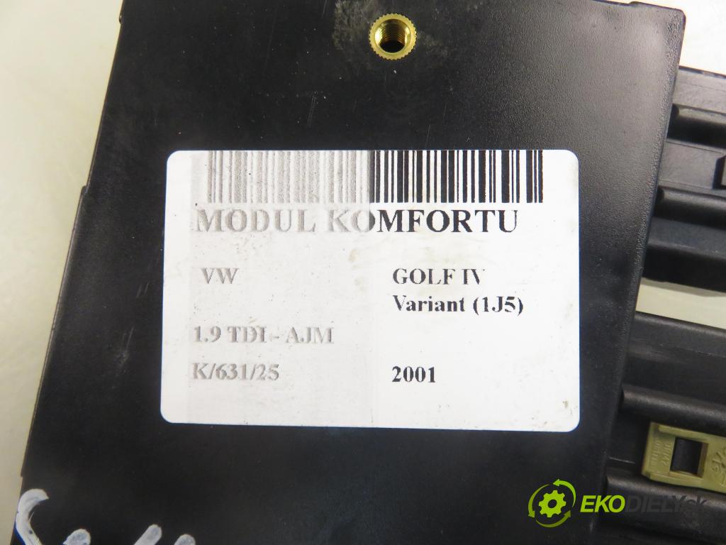 VW GOLF IV Variant (1J5) KOMBI 2001 85,00 1.9 TDI PD 115 - AJM 1896,00 MODUL komfortu 1C0959799B ; 5DK00821400