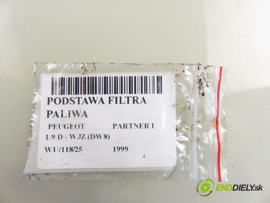 PEUGEOT PARTNER Combispace (5F) KOMBIVAN 1999 51,00 1.9 D - WJZ (DW8) 1868,00 Obal filtra paliva  (Obal filtra paliva)