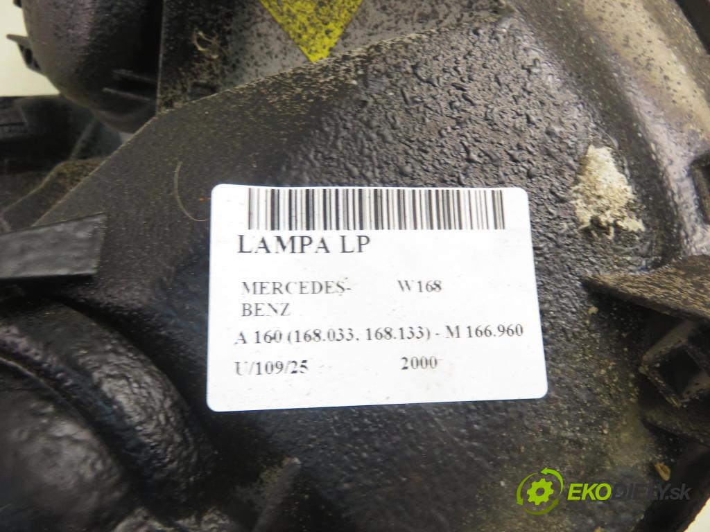 MERCEDES-BENZ KLASA A (W168) HB 2000 75,00 1.6 102 A 160  M 166.960 1598,00 Svetlo LP
