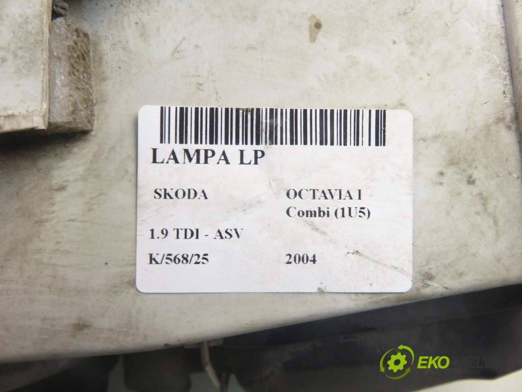 SKODA OCTAVIA I Combi (1U5) KOMBI 2004 81,00 1.9 TDI 110 - ASV 1896,00 světlo LP