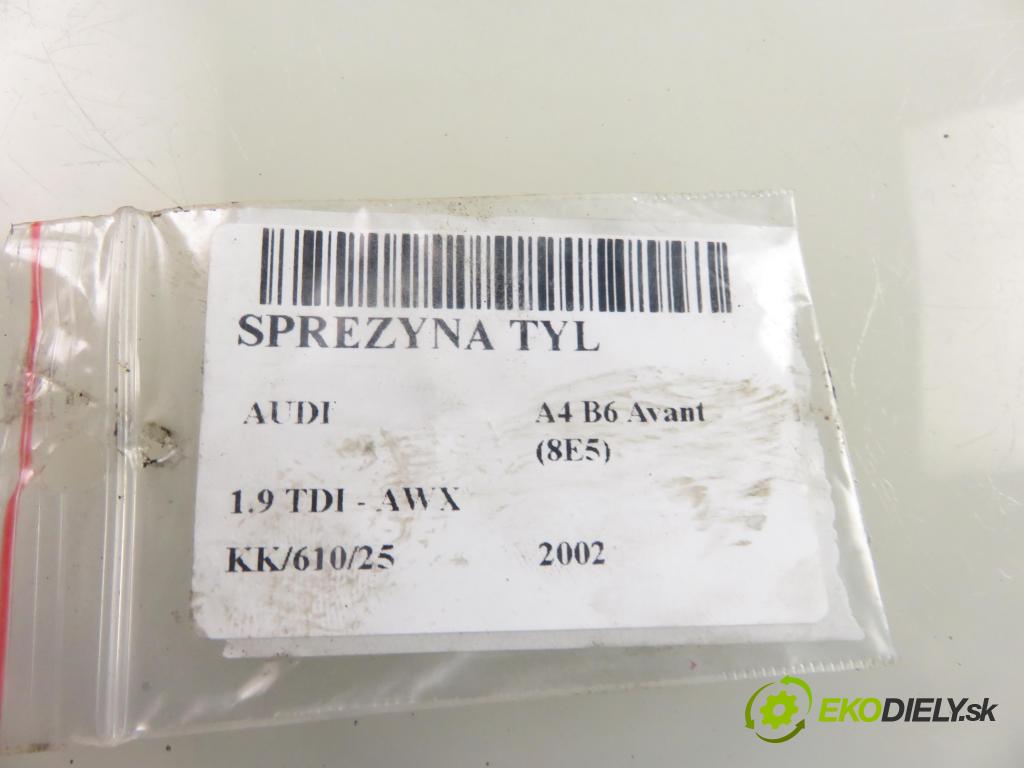 AUDI A4 Avant (8E5, B6) KOMBI 2002 96,00 1.9 TDI - AWX 1896,00 Pružina zadné