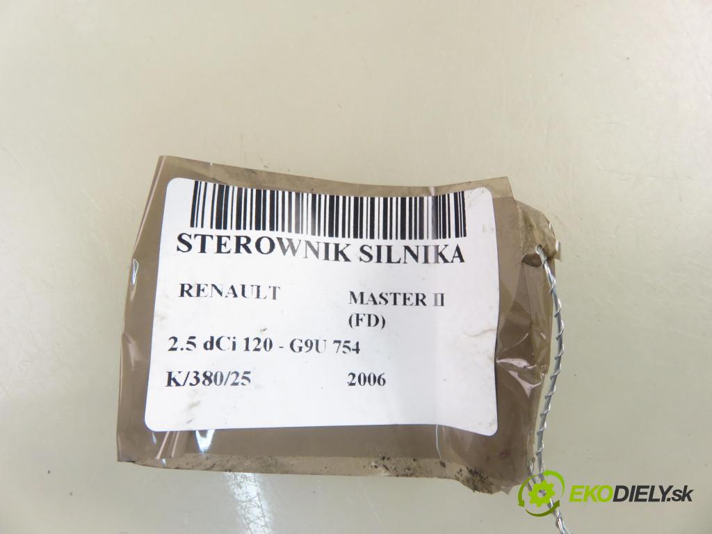 RENAULT MASTER II Skrzynia (FD) FURGON 2006 84,00 2.5 dCi 120 - G9U 754 2464,00 Riadiaca jednotka Motor 0281011940 ; 8200311550
