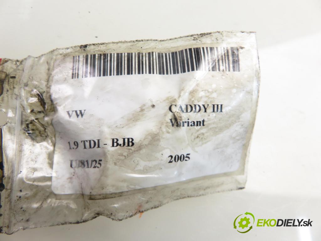 VW CADDY III Variant (2KB, 2KJ, 2CB, 2CJ) KOMBIVAN 2005 77,00 1.9 TDI - BJB 1896,00 Vstrekovač 038130073AG ; 0414720215 (Vstrekovač paliva)