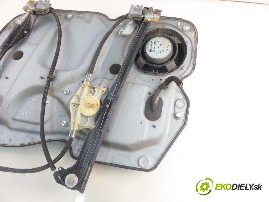 VW TOURAN (1T1, 1T2) MINIVAN 2003 74,00 1.9 TDI PD 100 - AVQ 1896,00 mechanismus oken 1T1837729R ; 1T0959701 ; 1K0959793C