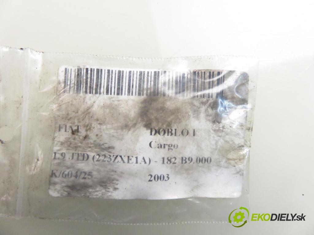FIAT DOBLO Cargo (223_) FURGON 2003 74,00 1.9 JTD 100 - 182 B9.000 1910,00 Pumpa paliva 46760848 ; 0580303028