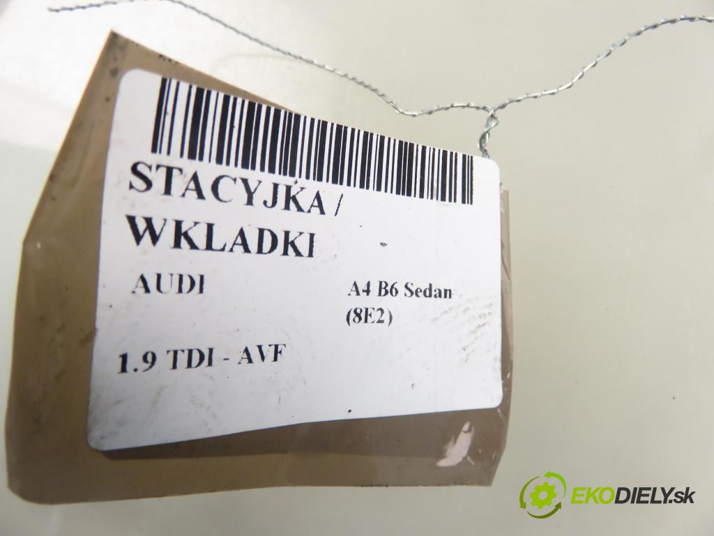 AUDI A4 (8E2, B6) SEDAN 2003 96,00 1.9 TDI PD 130 1896,00 spínačka / VLOŽKY 4B0905851G