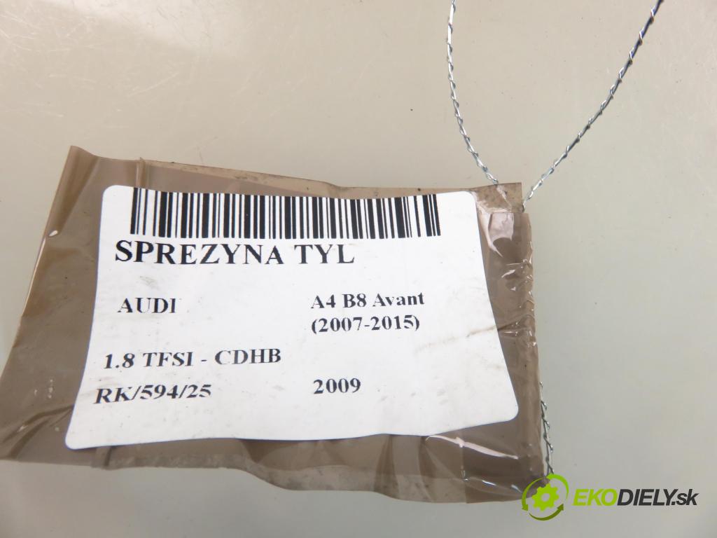 AUDI A4 Avant (8K5, B8) KOMBI 2009 118,00 1.8 TFSI - CDHB 1798,00 Pružina zadné