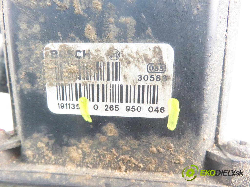 RENAULT SCENIC I (JA0/1_) MINIVAN 2002 75,00 1.9 dCi 102 - F9Q 732 1870,00 Pumpa ABS 0265950046 ; 8200090690 ; 0265225107 (Pumpa ABS)