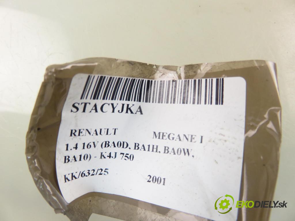 RENAULT MEGANE I (BA0/1_) HB 2001 70,00 1.4 16V 95 - K4J 750 1390,00 spinačka  (Spínacia skrinka)