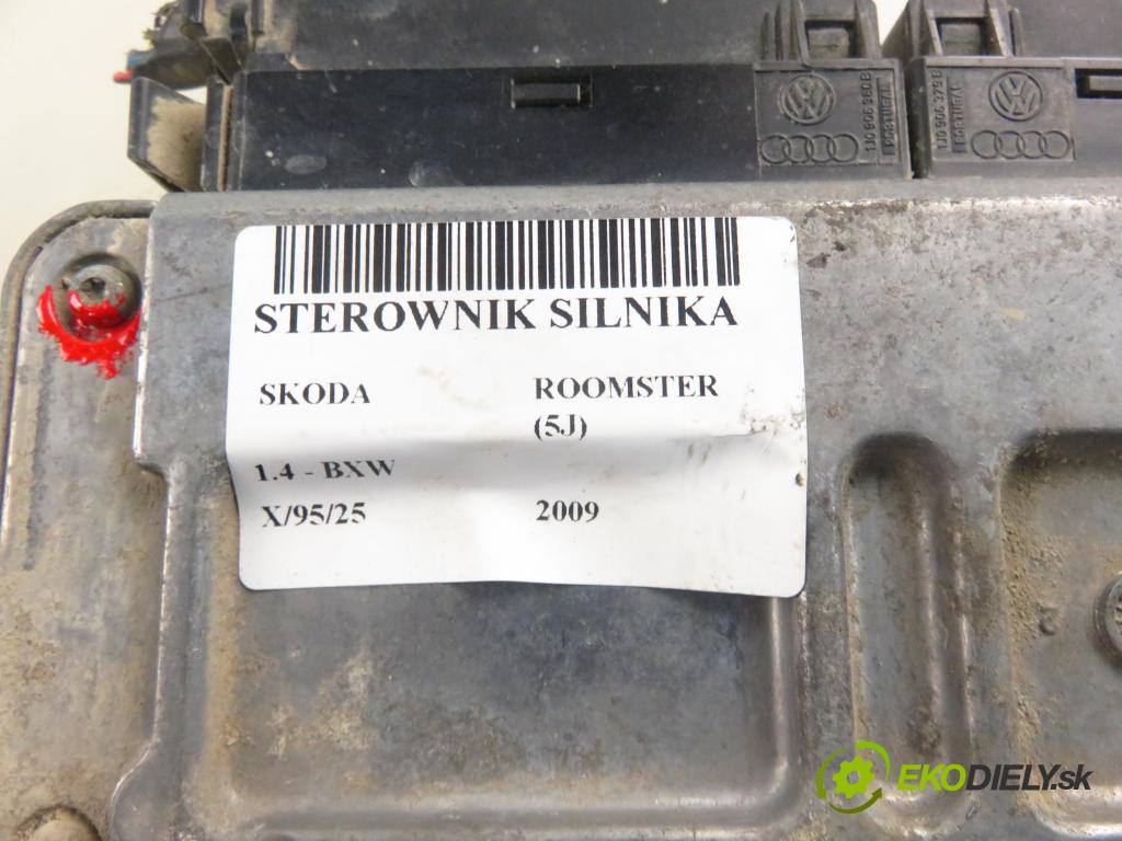 SKODA ROOMSTER (5J) KOMBIVAN 2009 63,00 1.4 - BXW 1390,00 Riadiaca jednotka Motor 03C906024R