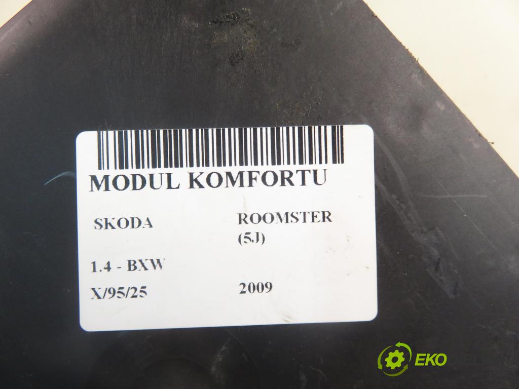 SKODA ROOMSTER (5J) KOMBIVAN 2009 63,00 1.4 - BXW 1390,00 MODUL komfortu 6Q1937049F ; 5WK48217