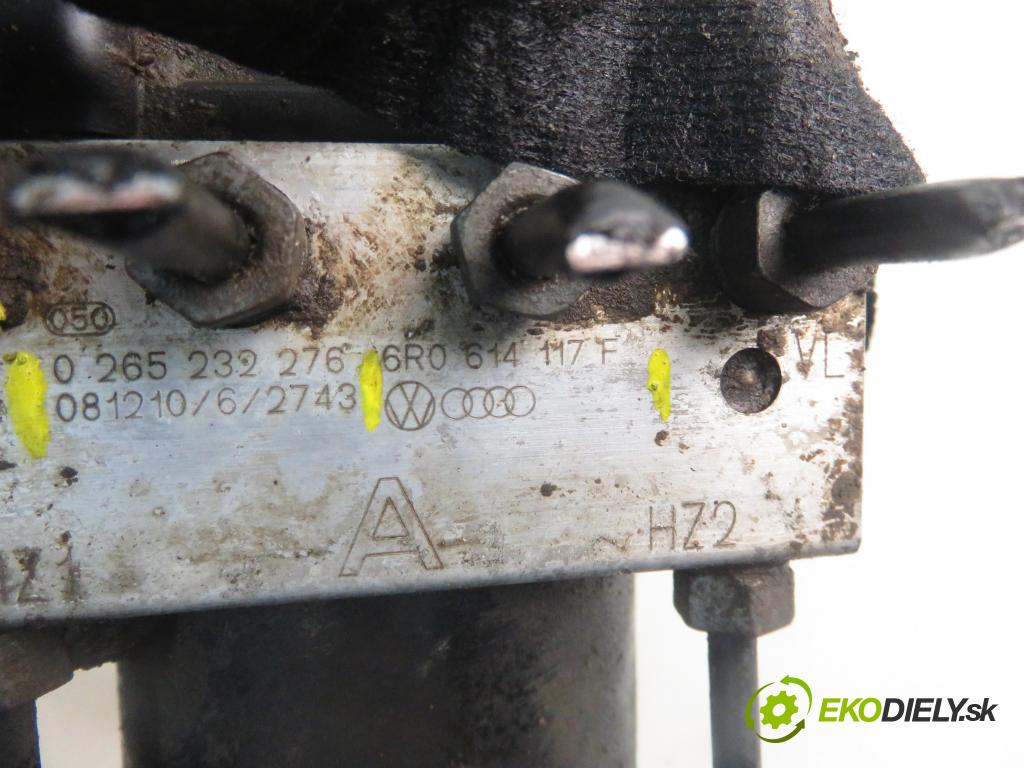 SKODA ROOMSTER (5J) KOMBIVAN 2009 63,00 1.4 - BXW 1390,00 Pumpa ABS 6R0907379J ; 6R0614117F ; 0265800816 (Pumpa ABS)
