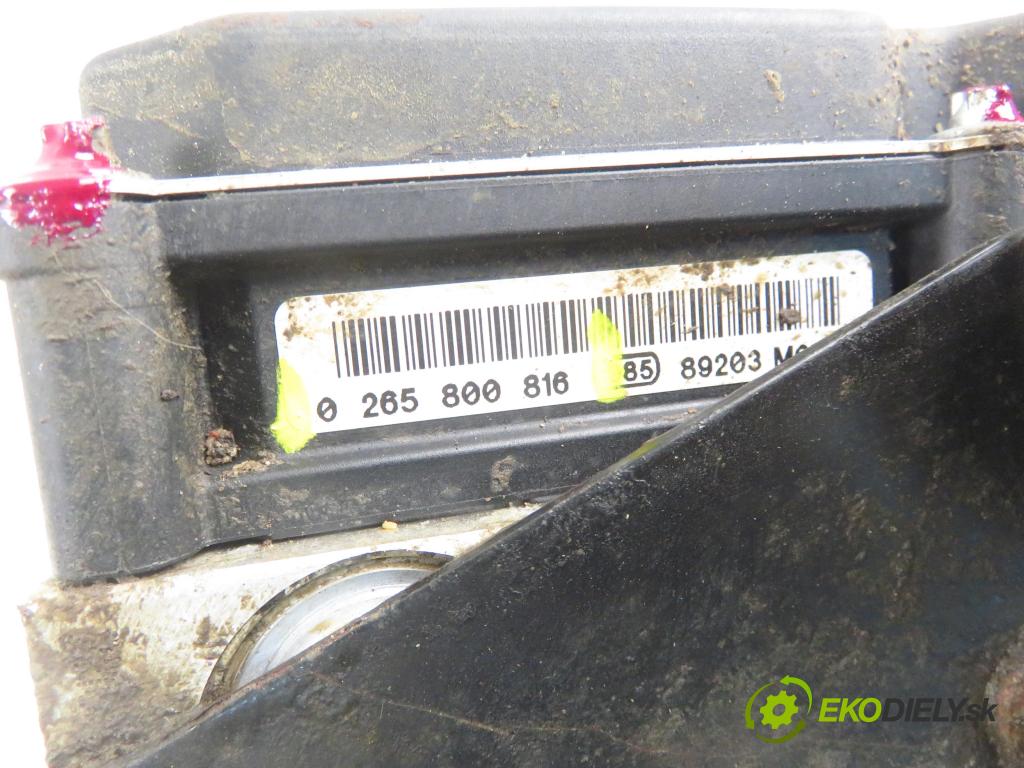 SKODA ROOMSTER (5J) KOMBIVAN 2009 63,00 1.4 - BXW 1390,00 Pumpa ABS 6R0907379J ; 6R0614117F ; 0265800816 (Pumpa ABS)