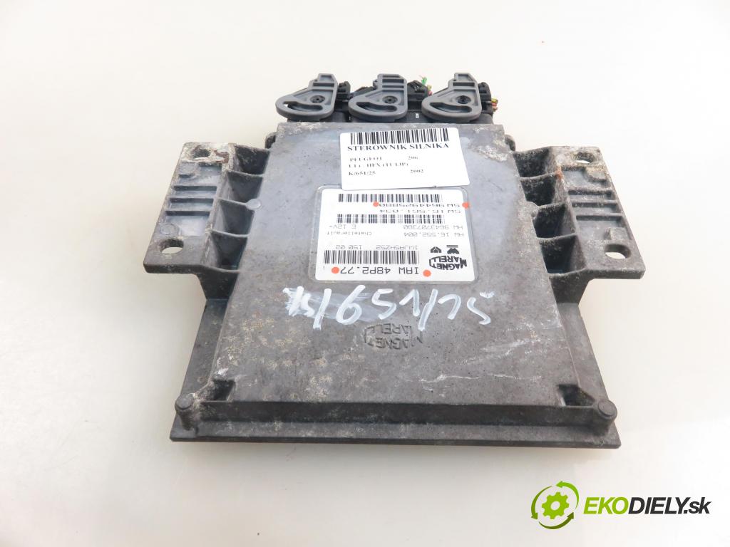 PEUGEOT 206 liftback (2A/C) HB 2002 440,00 1.1 i - HFX (TU1JP) 1124,00 Riadiaca jednotka Motor IAW48P277 ; SW9644925880