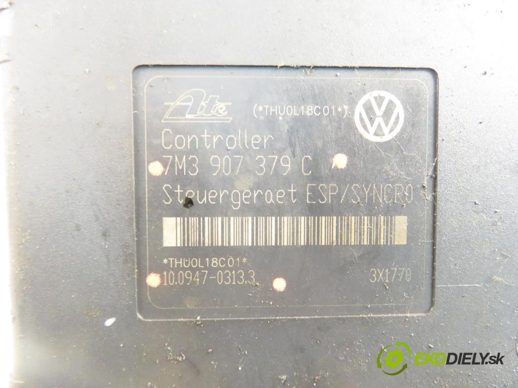 SEAT ALHAMBRA (7V8, 7V9) MINIVAN 2001 85,00 1.9 TDI PD 115 4motion 1896,00 Pumpa ABS 7M3907379C ; 10094703133 (Pumpa ABS)