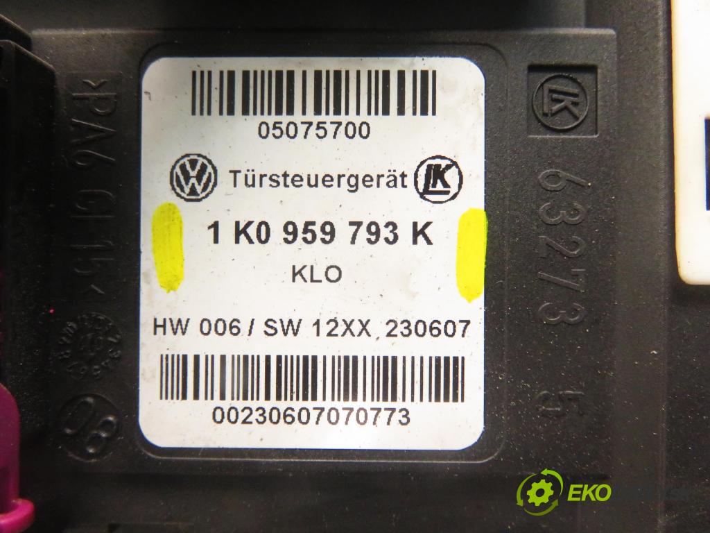 VW GOLF V (1K1) HB 2007 77,00 1.9 TDI PD 105 - BKC 1896,00 mechanismus oken 1K0959793K ; 1K4837401T ; 1K0959701N