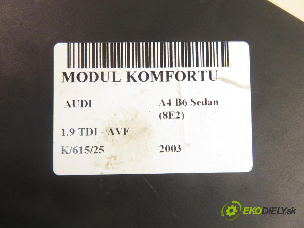 AUDI A4 (8E2, B6) SEDAN 2003 96,00 1.9 TDI PD 130 1896,00 MODUL komfortu 8E0959433AR