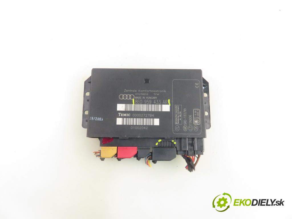 AUDI A4 (8E2, B6) SEDAN 2003 96,00 1.9 TDI PD 130 1896,00 MODUL komfortu 8E0959433AR
