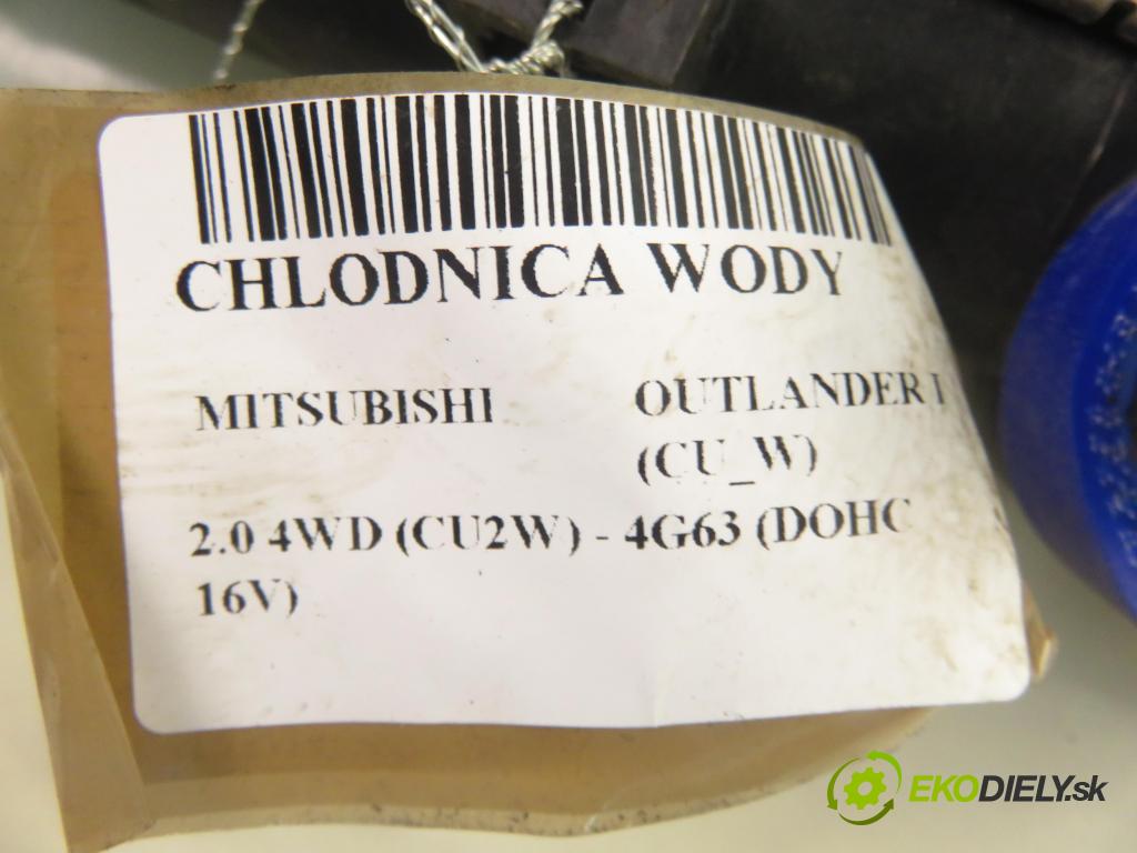 MITSUBISHI OUTLANDER I (CU_W) SUV 2003 100,00 2.0 4WD (CU2W) - 4G63 (DOHC 16V) 1997,00 chladič vody