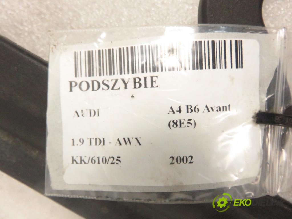 AUDI A4 Avant (8E5, B6) KOMBI 2002 96,00 1.9 TDI - AWX 1896,00 torpédo plast pod čelní okno 8E1819417A (Torpéda)