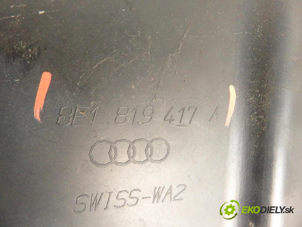 AUDI A4 Avant (8E5, B6) KOMBI 2002 96,00 1.9 TDI - AWX 1896,00 torpédo plast pod čelní okno 8E1819417A (Torpéda)