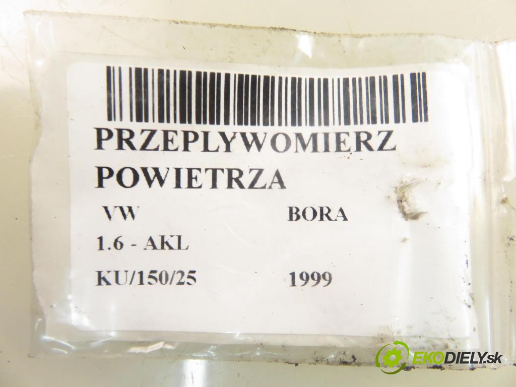 VW BORA (1J2) SEDAN 1999 74,00 1.6 - AKL 1595,00 váha vzduchu vzduchu 1974000001
