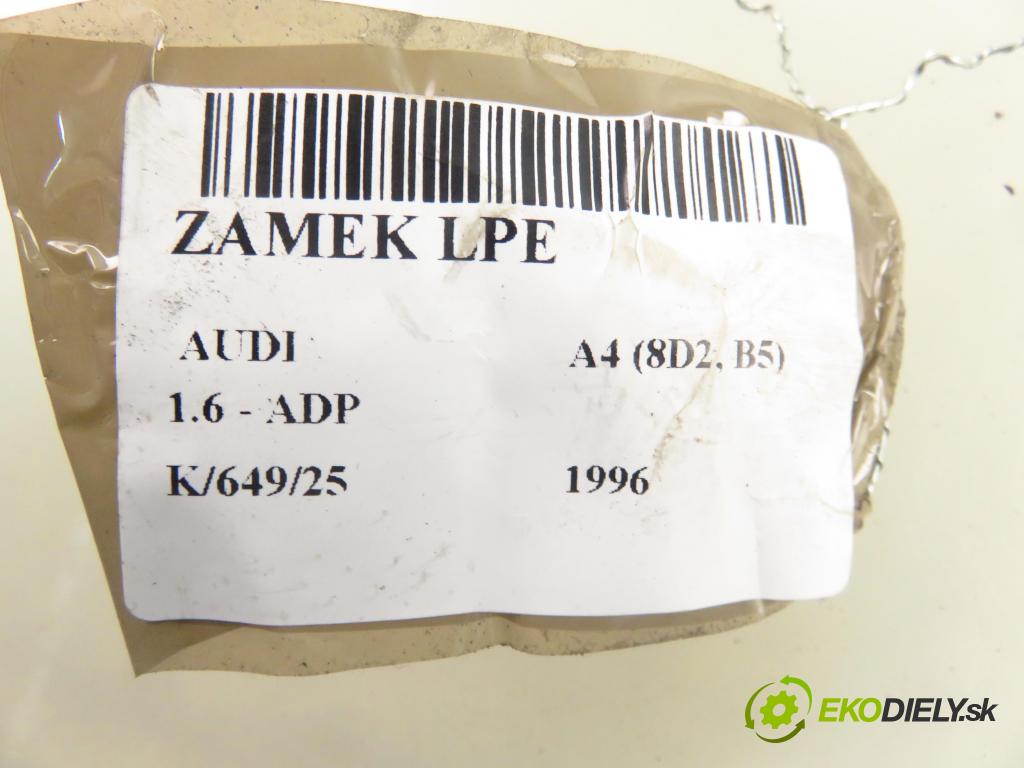 AUDI A4 (8D2, B5) SEDAN 1996 74,00 1.6 8V 100 - ADP 1595,00 zámok LPM 