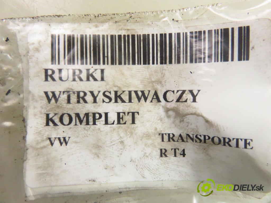 VW TRANSPORTER IV Skrzynia (70XA) FURGON 1998 50,00 1.9 TD 68 - ABL 1896,00 rúrky VSTREKOVAČE: