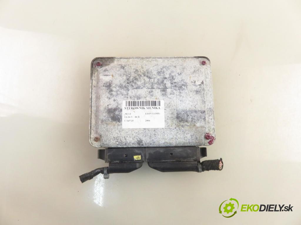 SEAT LEON (1M1) HB 2004 77,00 1.6 16 V - BCB 1598,00 Riadiaca jednotka Motor 036906034DS ; 6160066906