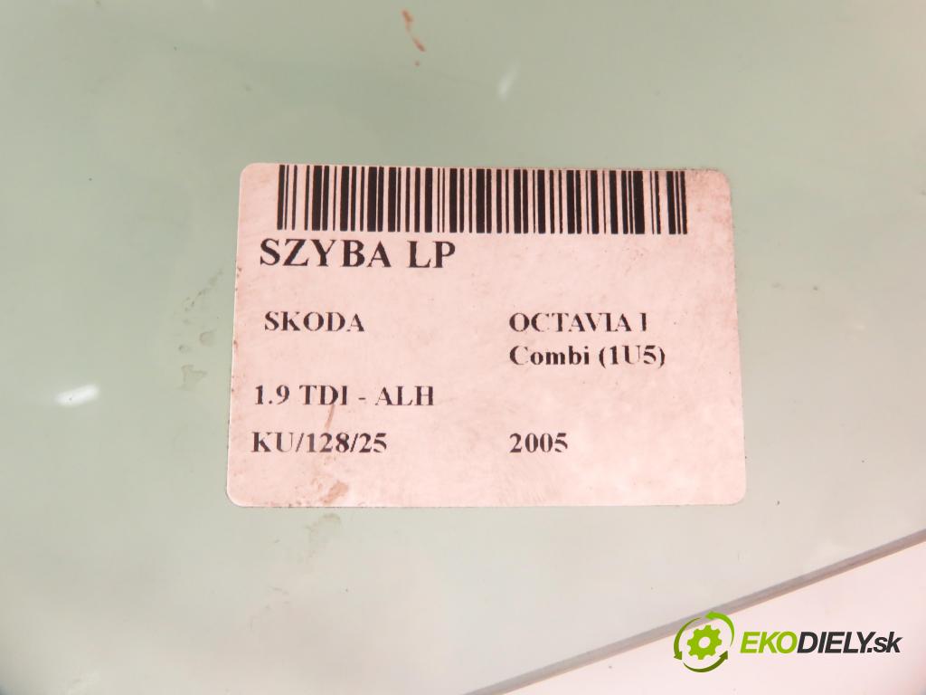 SKODA OCTAVIA I Combi (1U5) KOMBI 2005 66,00 1.9 TDI 90 - ALH 1896,00 okno LP