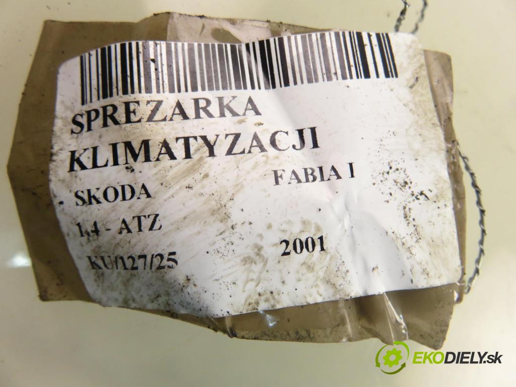 SKODA FABIA I (6Y2) HB 2001 50,00 1.4 - ATZ 1397,00 KOMPRESOR: klimatizace 4472208120 (Kompresory)