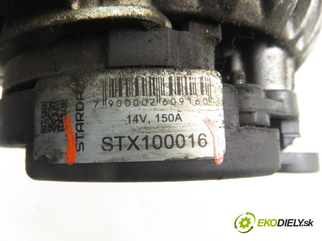 PEUGEOT 406 Break (8E/F) KOMBI 2003 80,00 2.0 HDI 110 - RHZ (DW10ATED) 1997,00 Alternátor STX100016 (Alternátory)