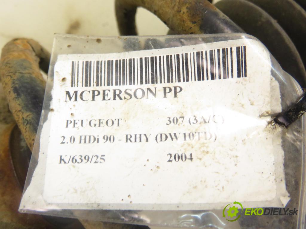 PEUGEOT 307 (3A/C) HB 2004 66,00 2.0 HDi 90 - RHY (DW10TD) 1997,00 MCPERSON PP 