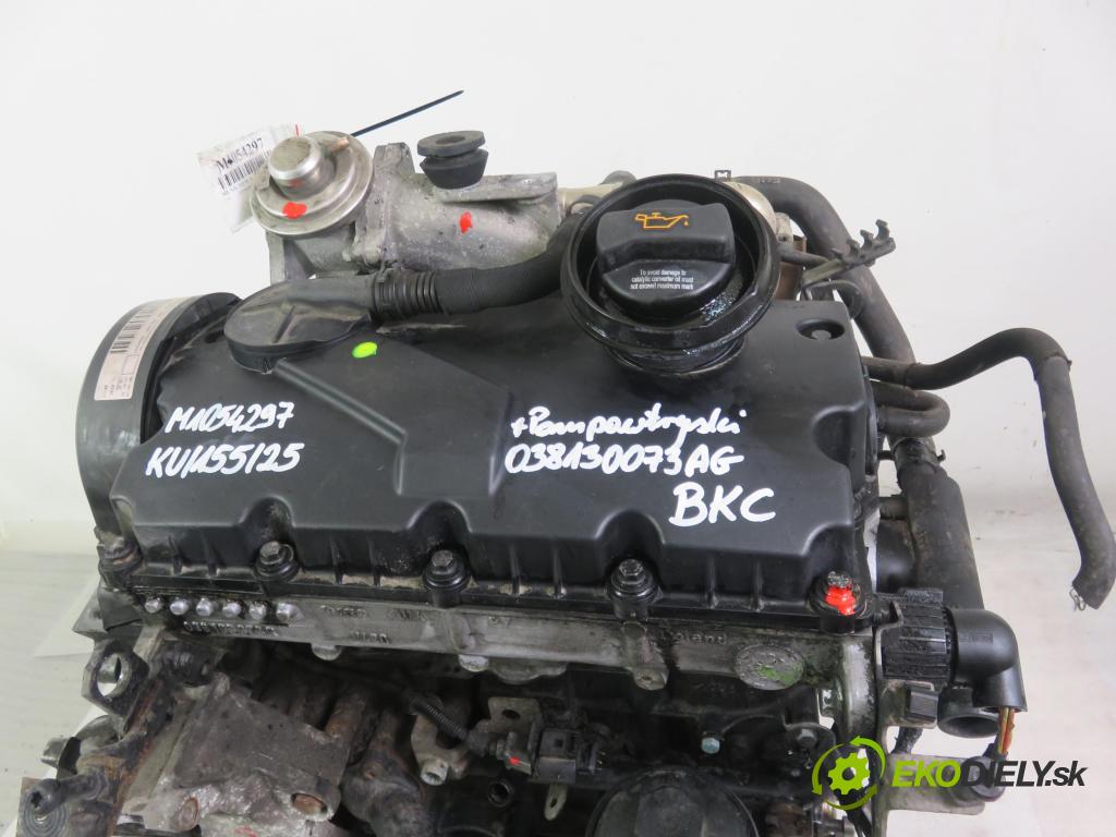 VW TOURAN (1T1, 1T2) MINIVAN 2005 77,00 1.9 TDI - BKC 1896,00 Motor DIESEL BKC