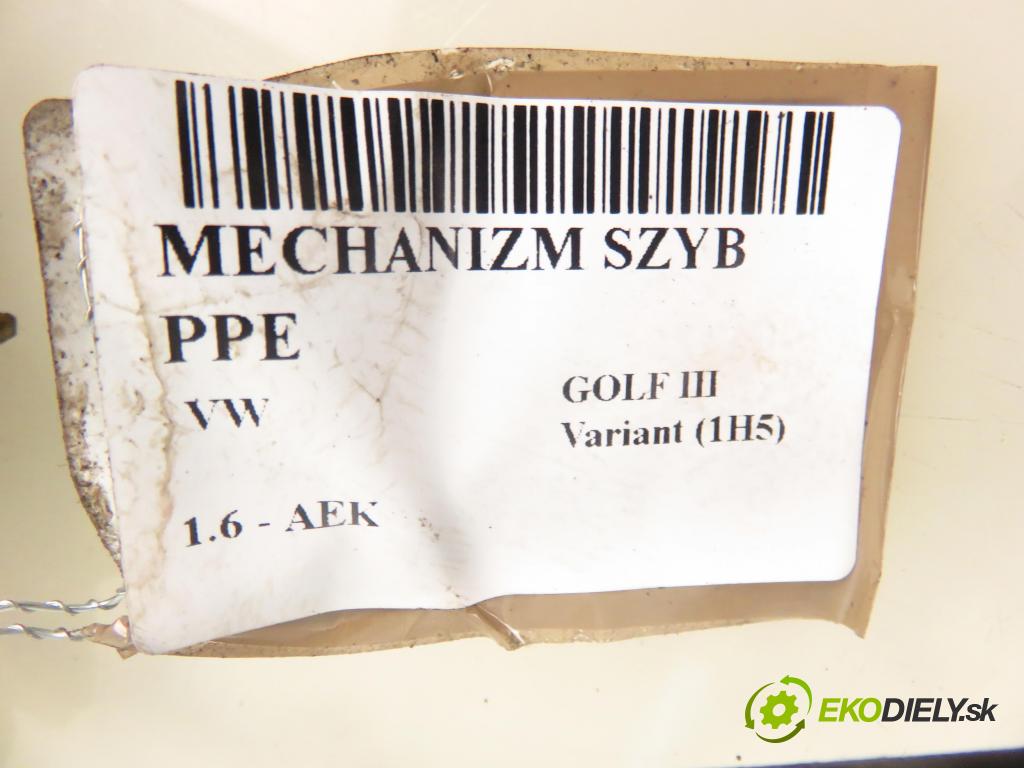 VW GOLF III Variant (1H5) KOMBI 1996 74,00 1.6 - AEK 1595,00 mechanismus oken PPE 1H0837402F