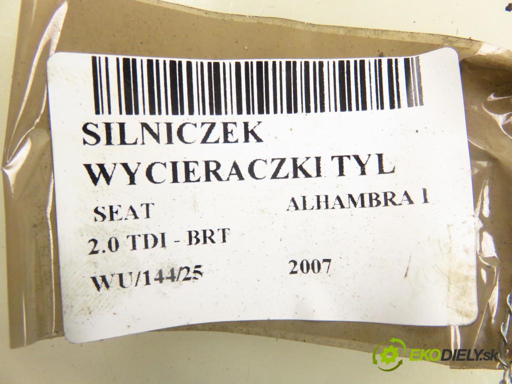 SEAT ALHAMBRA (7V8, 7V9) MINIVAN 2007 103,00 2.0 TDI - BRT 1968,00 motorek stěrače ZADNÍ: 7M3955711C