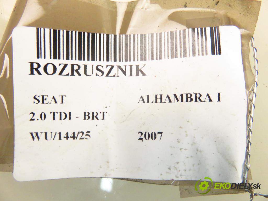 SEAT ALHAMBRA (7V8, 7V9) MINIVAN 2007 103,00 2.0 TDI - BRT 1968,00 Štartér  (Štartér)