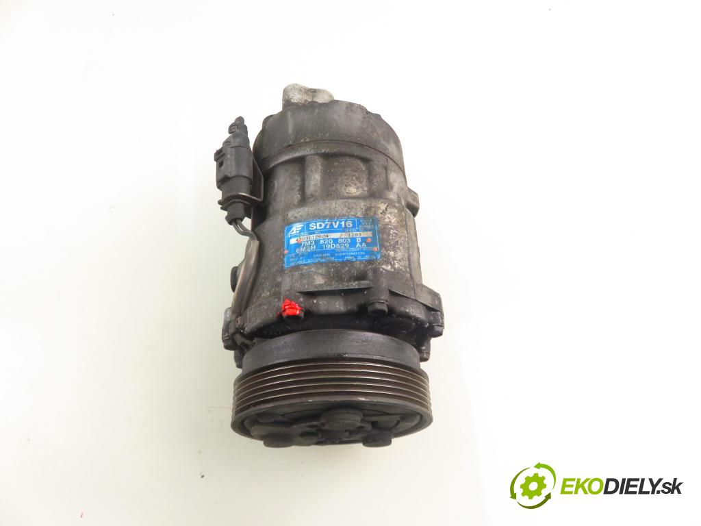 SEAT ALHAMBRA (7V8, 7V9) MINIVAN 2007 103,00 2.0 TDI - BRT 1968,00 KOMPRESOR: klimatizácie 7M3820803B ; 6M2H19D629AA (Kompresor klimatizácie)