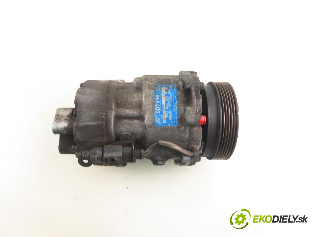 SEAT ALHAMBRA (7V8, 7V9) MINIVAN 2007 103,00 2.0 TDI - BRT 1968,00 KOMPRESOR: klimatizácie 7M3820803B ; 6M2H19D629AA (Kompresor klimatizácie)