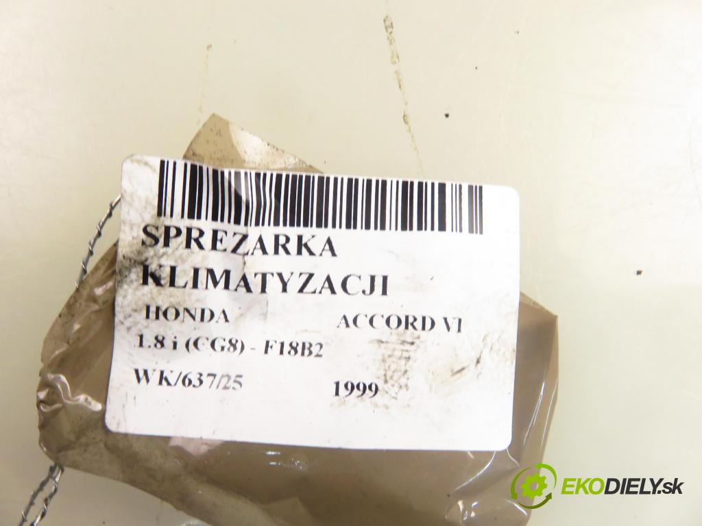 HONDA ACCORD VI (CK, CG, CH, CF8) SEDAN 1999 100,00 1.8 i (CG8) - F18B2 1850,00 KOMPRESOR: klimatizace 4472608000 (Kompresory)